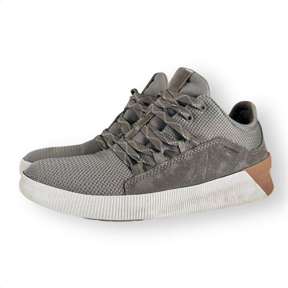 Sorel Out N About Plus Lace Waterproof Sneakers Women's 8.5 Green - Picture 5 of 16